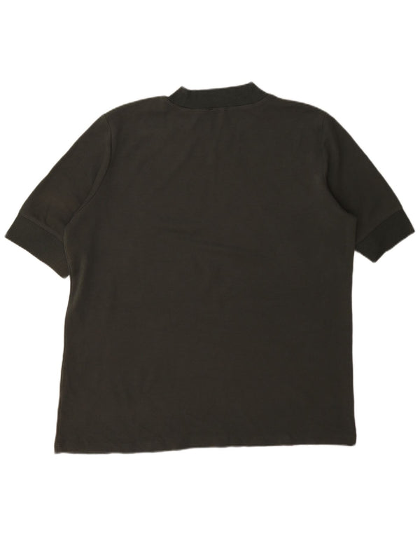 Zara Dame T-Shirt Top UK 18 XL Khaki Bomuld