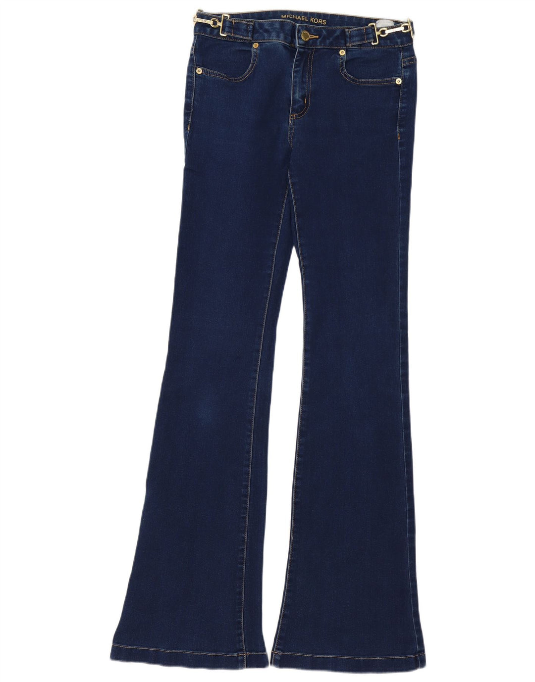 MICHAEL KORS Dame jeans US 4 Small W27 L34 Marineblå Bomuld