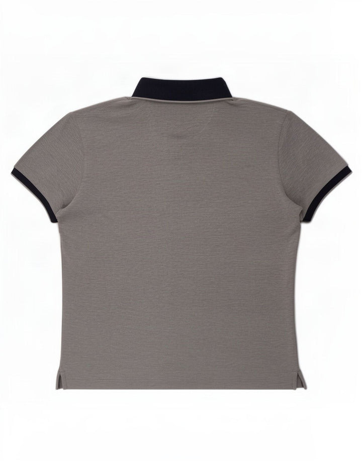 Gant Polo Shirt til mænd, stor grå bomuld