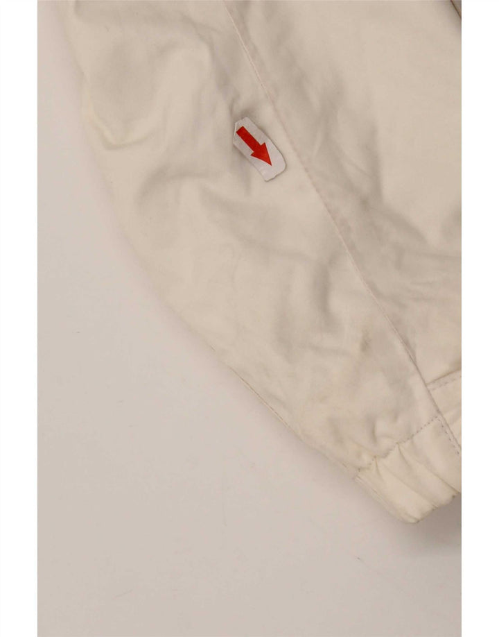 The North Face Dame Hætte Skijakke UK 10 Lille hvid polyester
