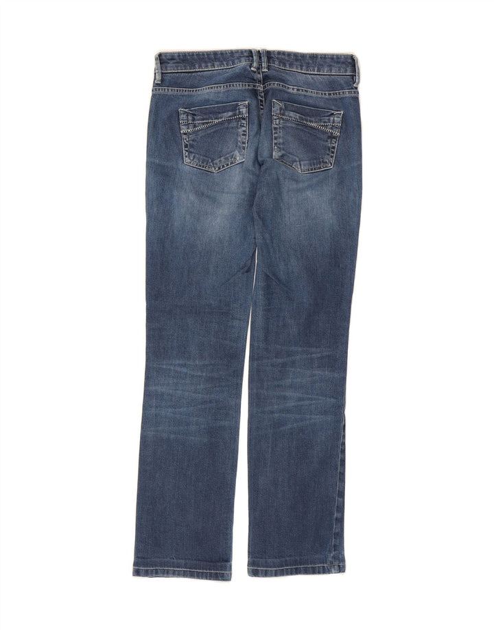 MASSIMO DUTTI Womens Regular Fit Straight Jeans EU 36 XS W26 L30 Blue Vintage Massimo Dutti and Second-Hand Massimo Dutti from Messina Hembry 