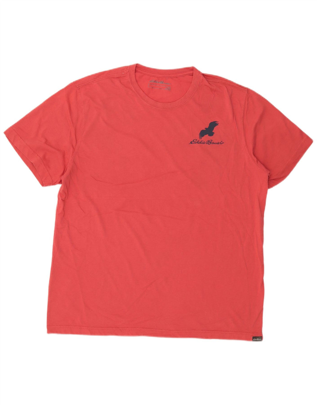 Eddie Bauer Herre Grafisk T-Shirt Top XL Rød