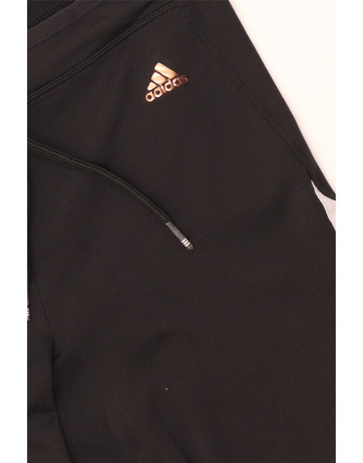 Adidas Womens Climalite træningsdragt Bukser UK 10 Small Black