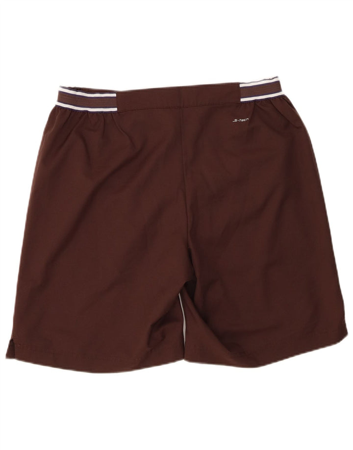 Sergio Tacchini Herre Casual Shorts Medium W32 Brun Polyester