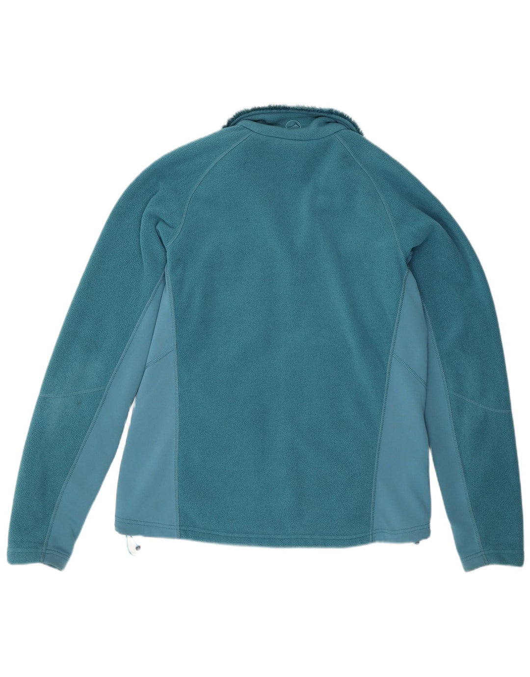 Montane Fleecejakke til kvinder UK 16 Large Blue Colourblock Polyester