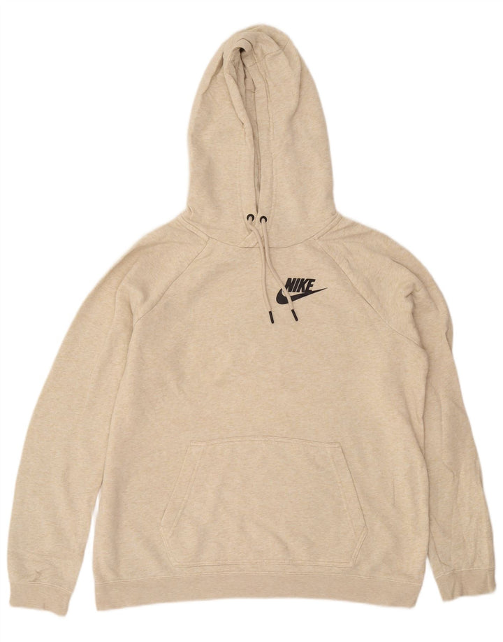 Nike Herre hættetrøje Jumper Large Beige