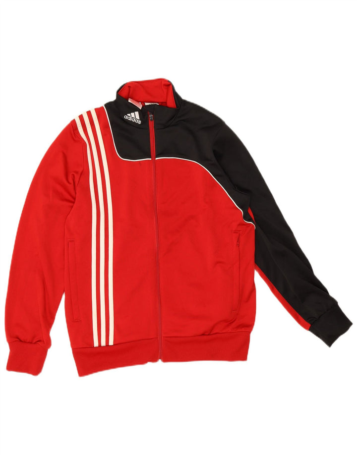Adidas Træningsdragt Topjakke til drenge 13-14 år Rød Colourblock Polyester