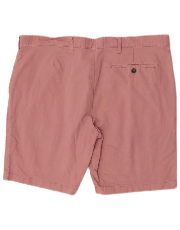 Marks & Spencer Chino Shorts til mænd W40 XL Pink Bomuld