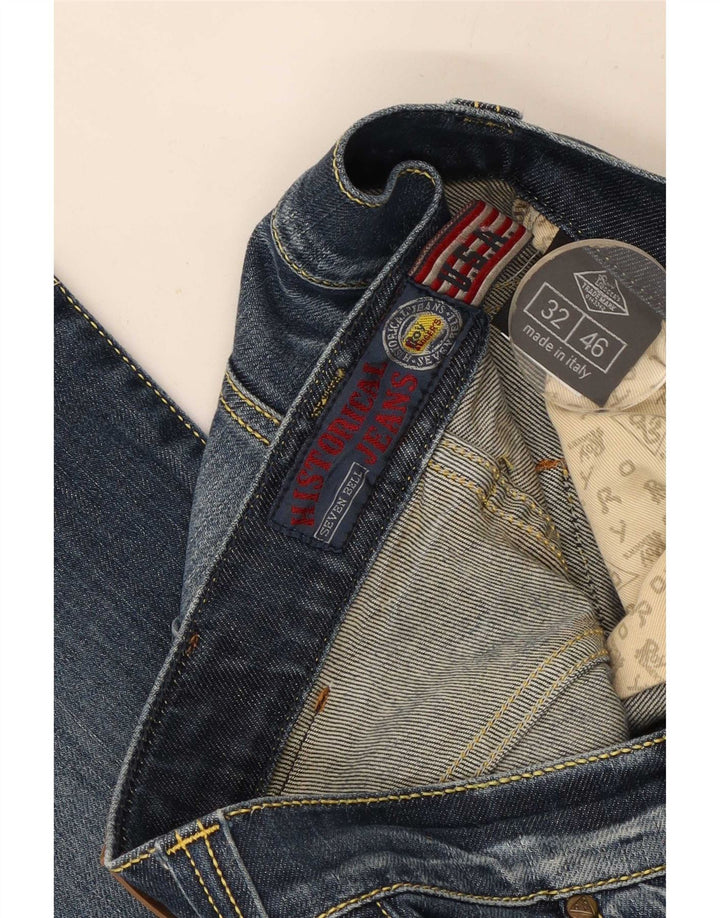 Roy Rogers Straight Jeans til mænd W32 L28 blå bomuld