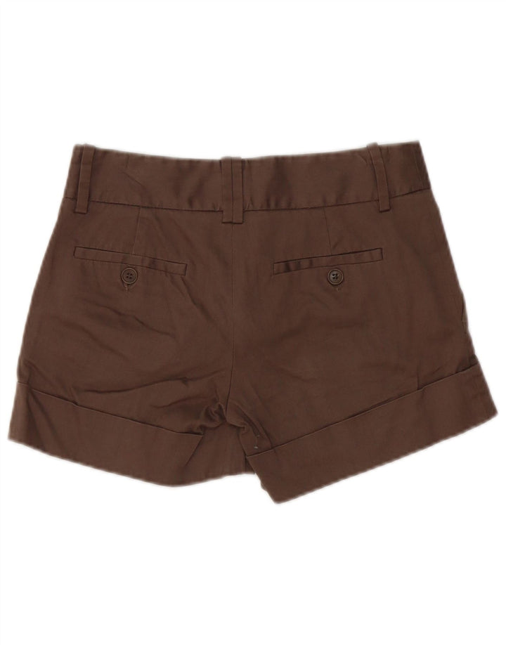 Zara Hot Pants til kvinder XS W24 Brun bomuld