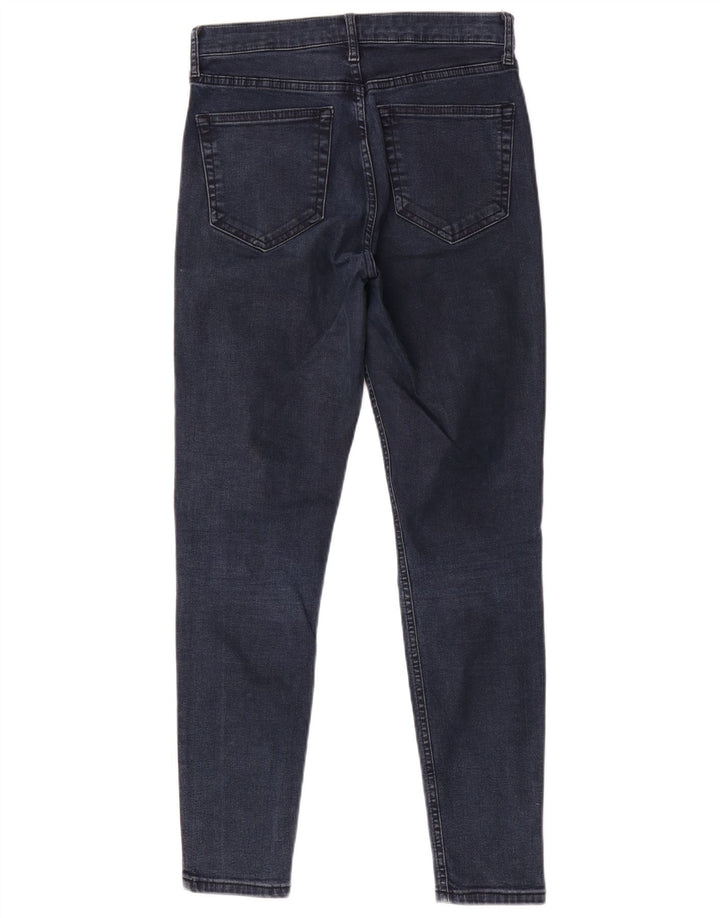 Topshop Dame Skinny Jeans W28 L28 Marineblå Polyester