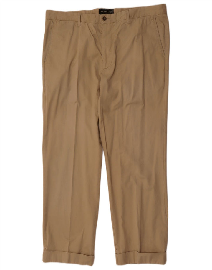 Marlboro Classics Straight Chino-bukser til mænd W38 L30 Beige