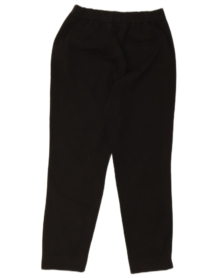 Zara Slim Cropped Bukser Small W26 L24 Sort