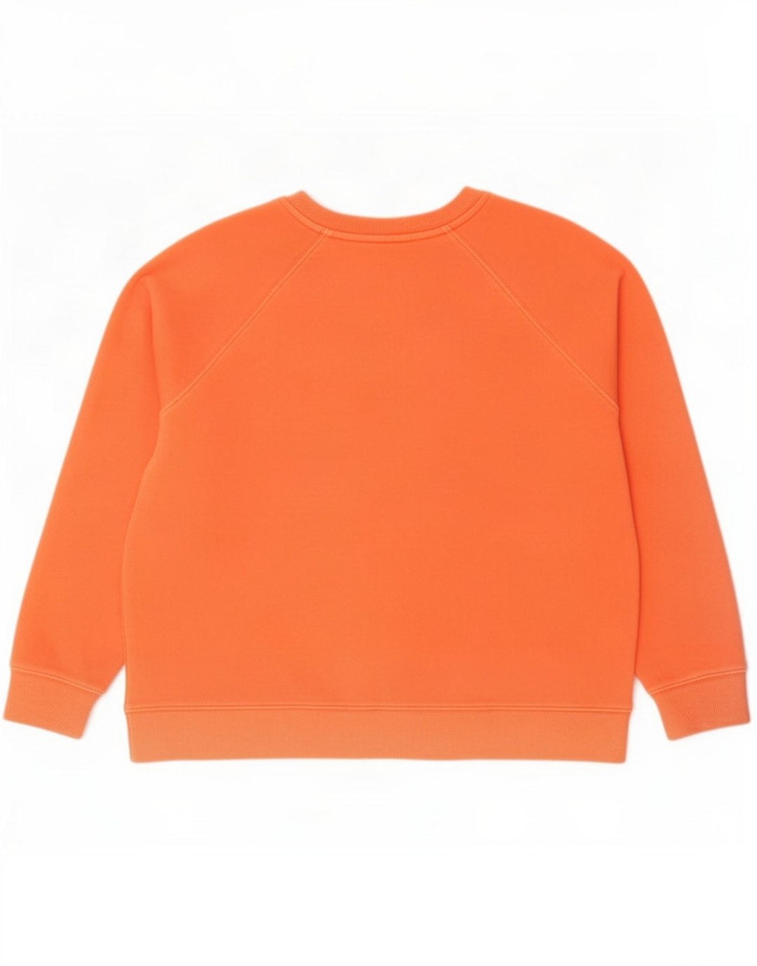 Marks & Spencer Herre Sweatshirt Jumper Stor Orange Bomuld