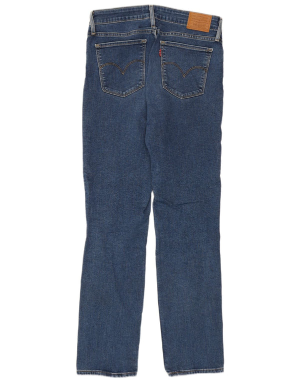 Levi's Dame 712 Slim Jeans W29 L30 Blå Bomuld