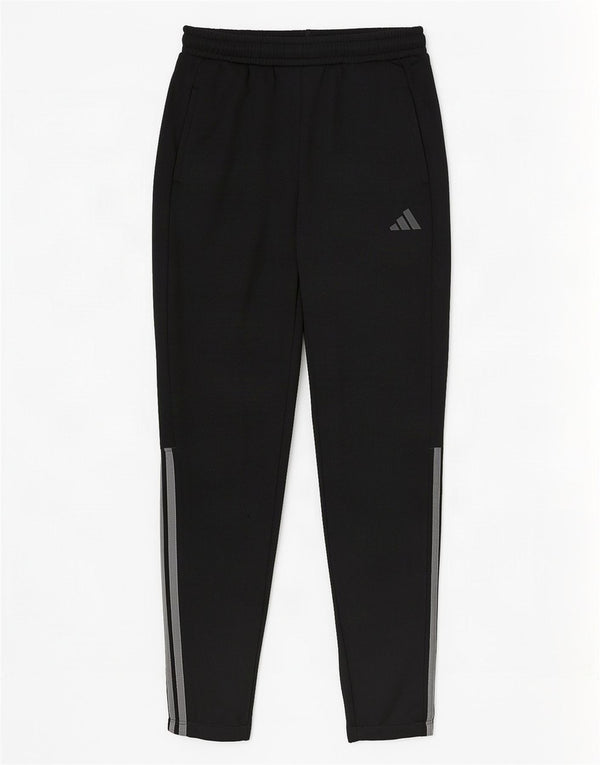 Adidas Mens Aeroready Tracksuit Trousers XS Black Polyester