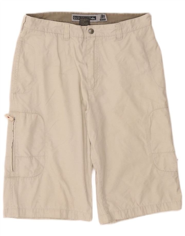 Quiksilver Herre Cargo Shorts W31 Medium Beige Bomuld
