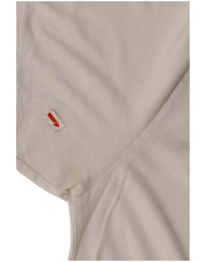 NIKE Mens T-Shirt Top Medium White Cotton