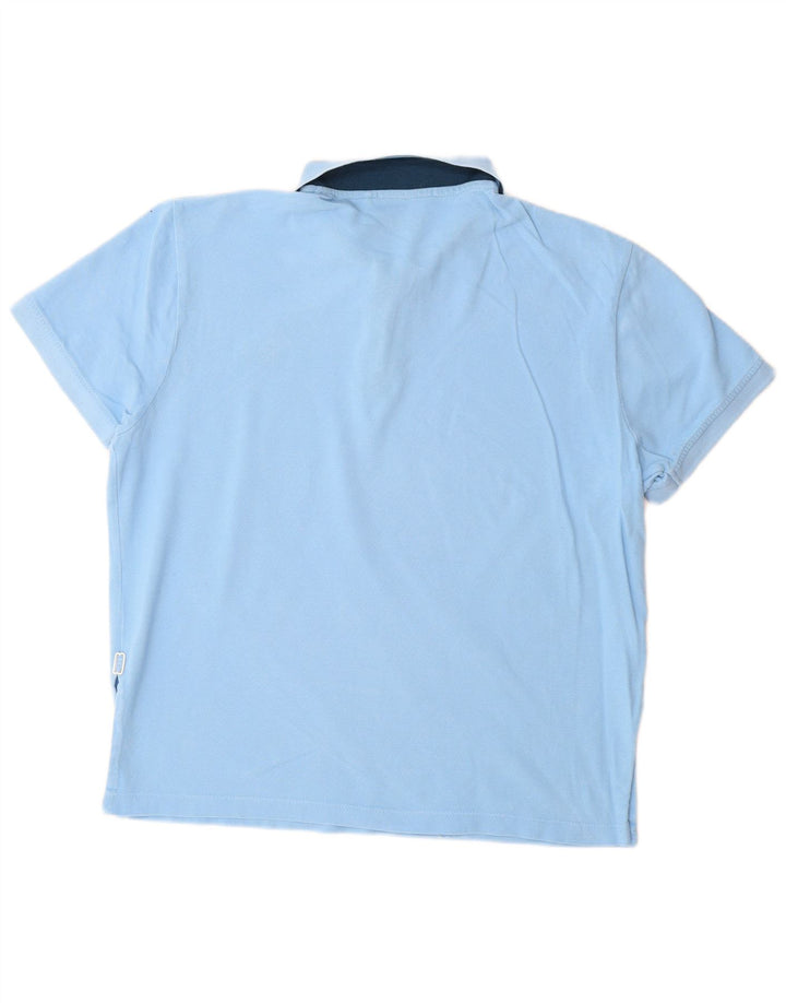 S.OLIVER Womens Regular Fit Polo Shirt UK 16 Large Blue