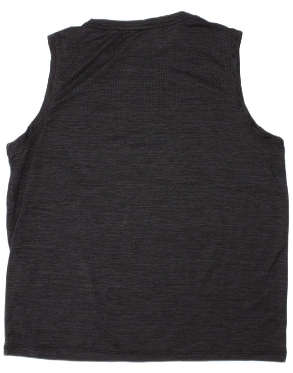 RUSSELL ATHLETIC Drenge Dri-Power Vest Top 14-15 år XL Grå Flecked