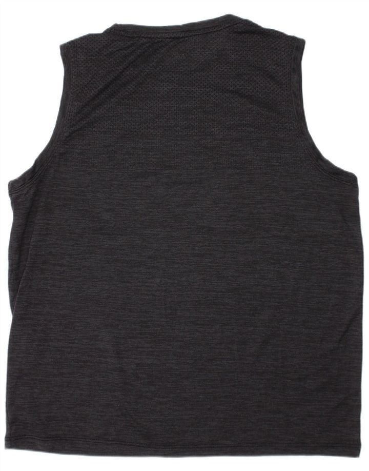 RUSSELL ATHLETIC Drenge Dri-Power Vest Top 14-15 år XL Grå Flecked