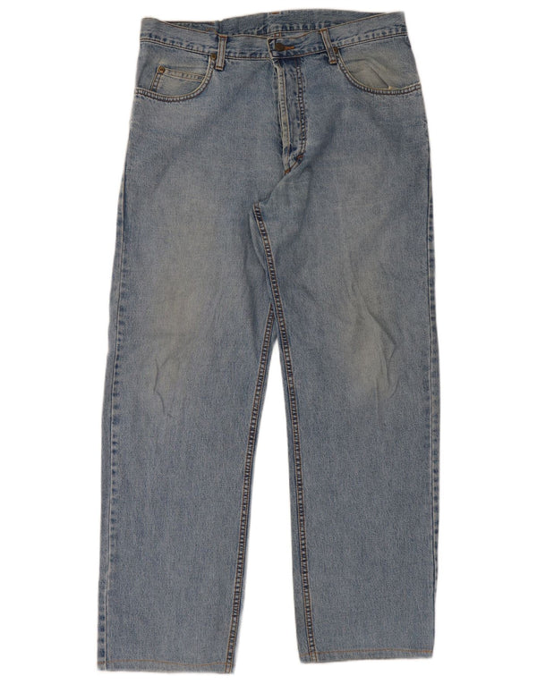 Lee Straight Jeans til mænd W34 L30 Blå