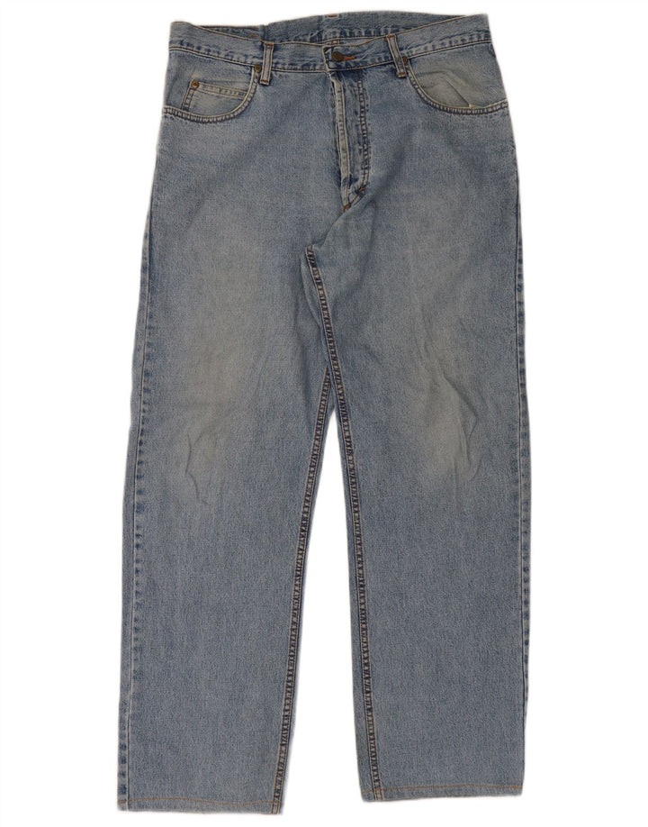 Lee Straight Jeans til mænd W34 L30 Blå