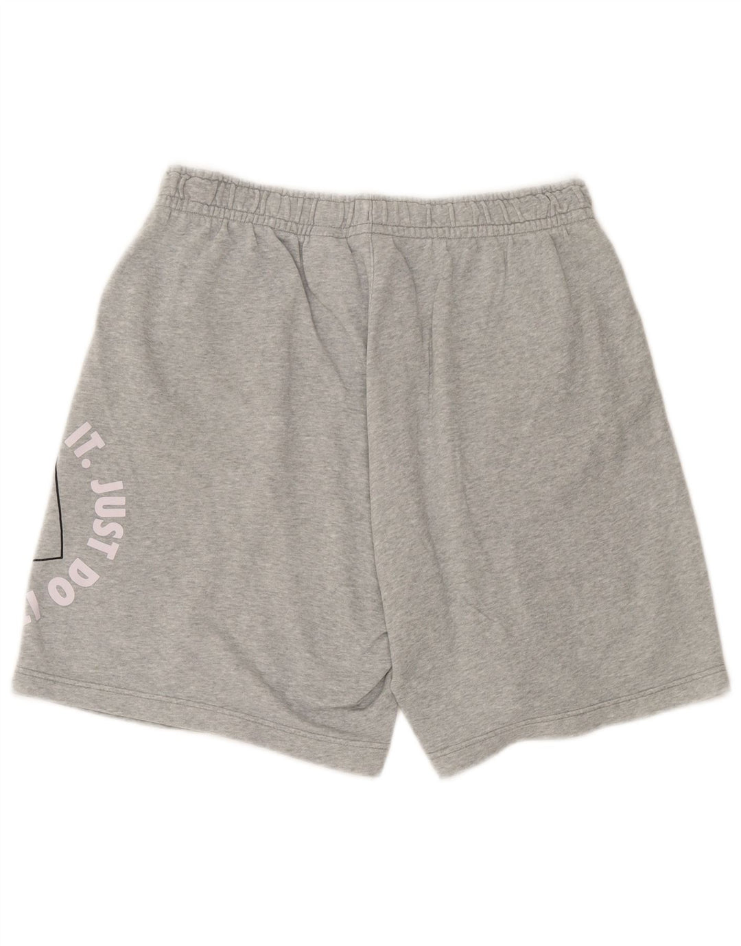 Nike grafiske sportsshorts til mænd, store grå flækkede bomuld