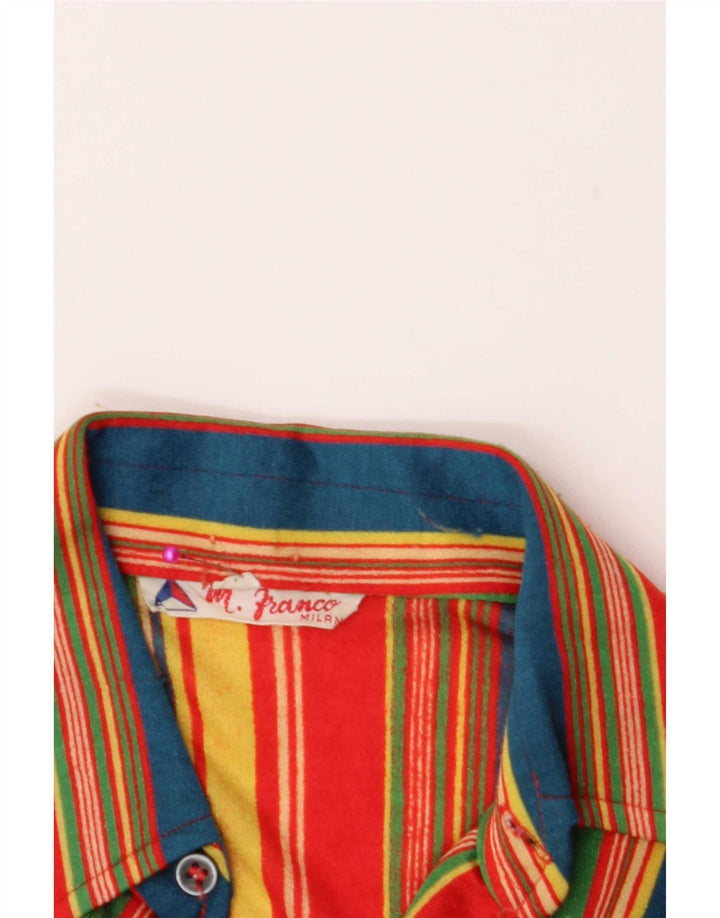 Vintage Dame Pullover Shirt US 1 XS Flerfarvet Stribet