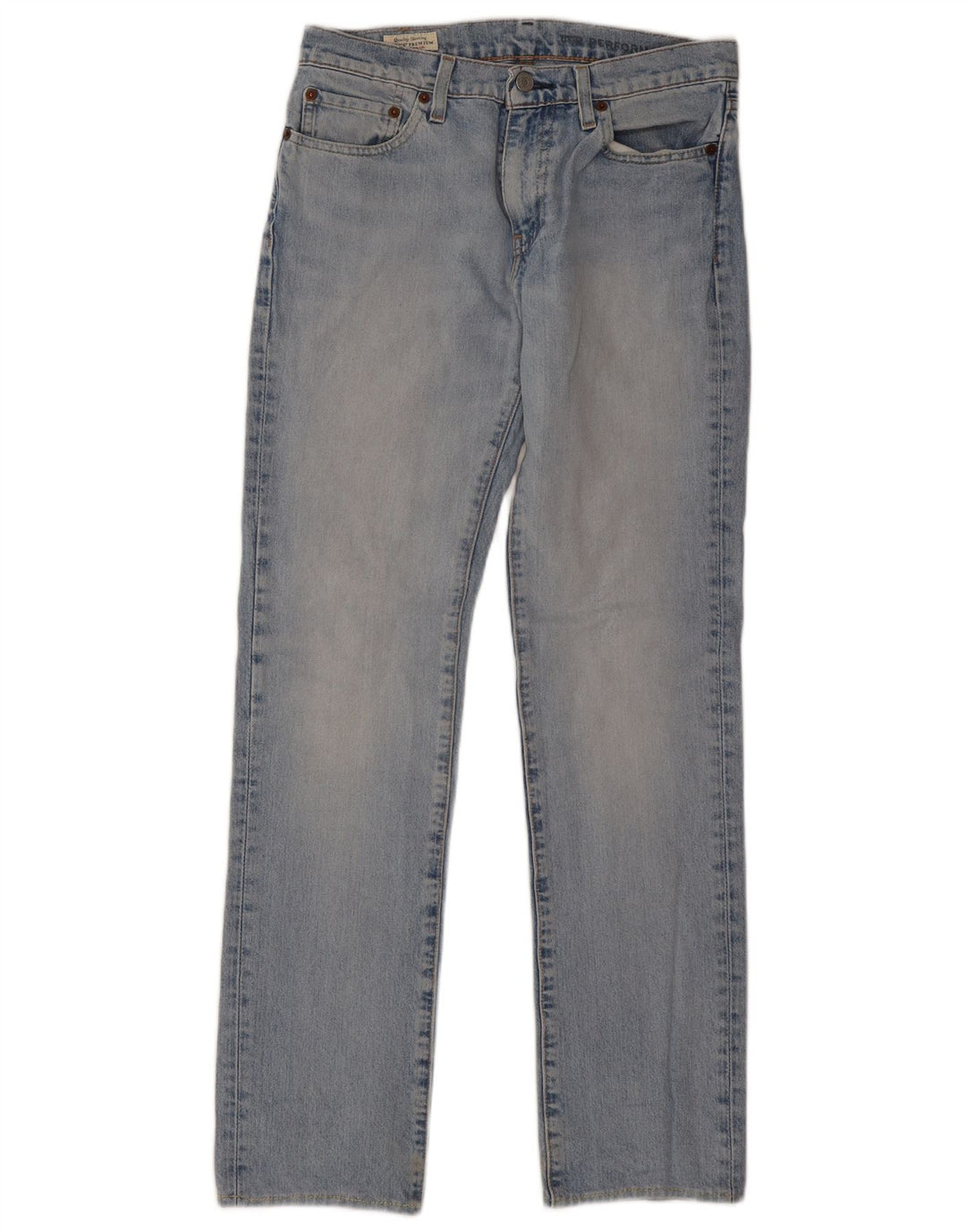 LEVI'S Herre 511 Slim Jeans W29 L31 Blå Bomuld
