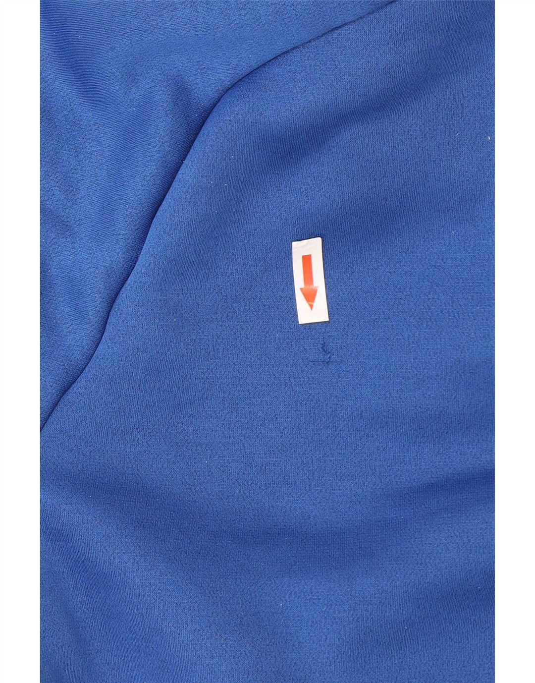 Under Armour Herre Crop Zip Neck Sweatshirt Jumper Large Blue Polyester