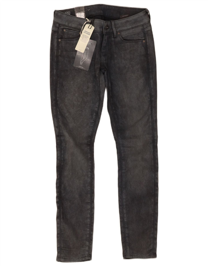 G-STAR Dame Low Skinny Jeans W26 L30 Grå Bomuld