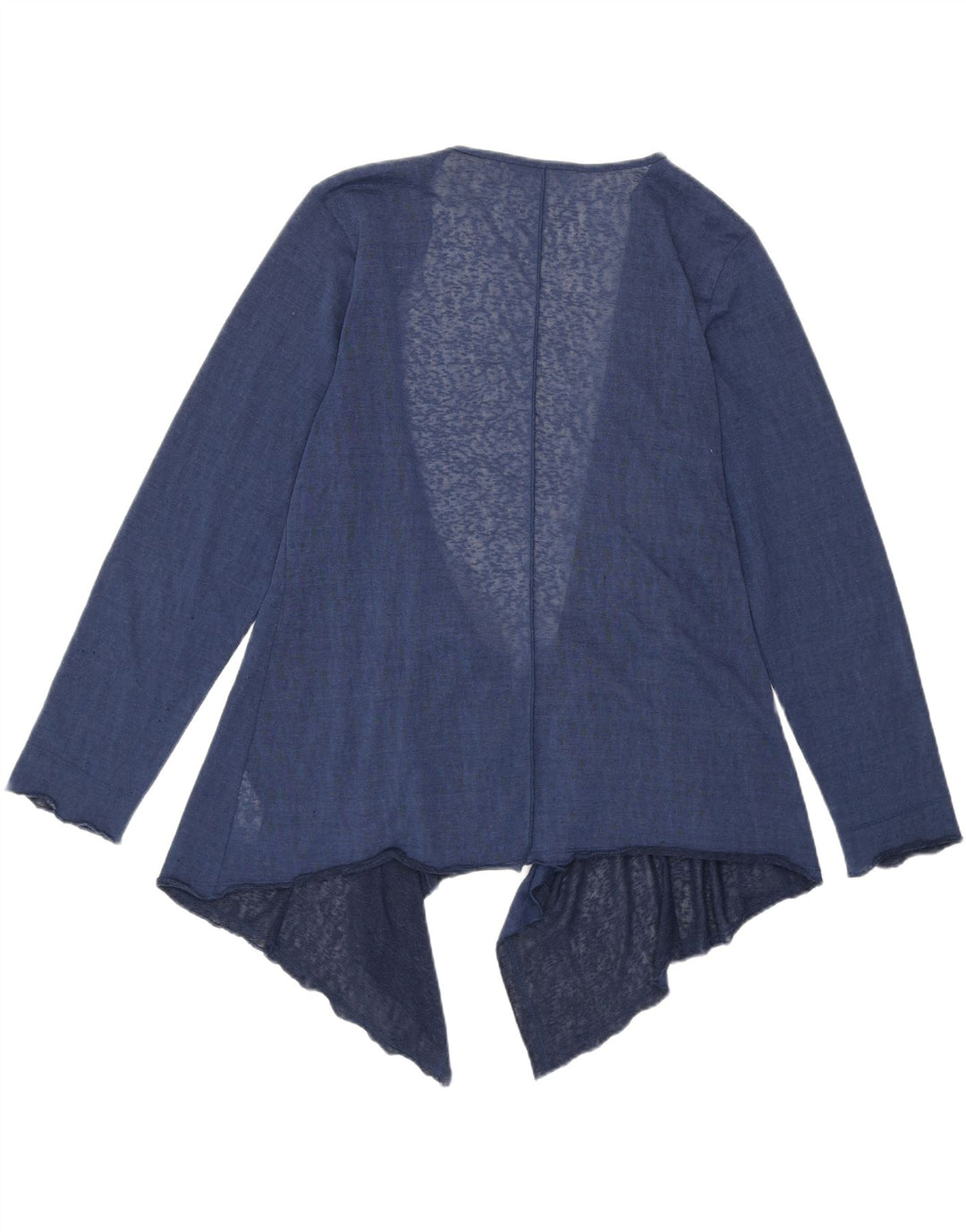 MARKS & SPENCER Womens Open Cardigan Sweater UK 16 Large Navy Blue Vintage Marks & Spencer and Second-Hand Marks & Spencer from Messina Hembry 