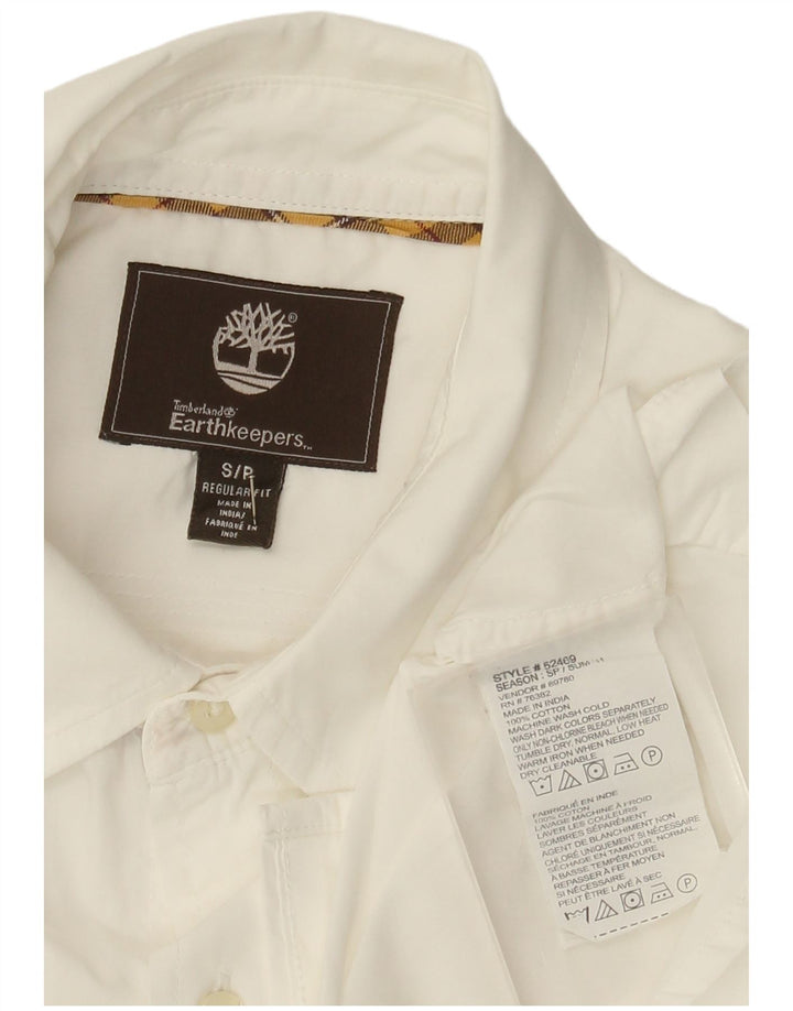 Timberland Mens Earthkeepers Regular Fit skjorte lille hvid bomuld