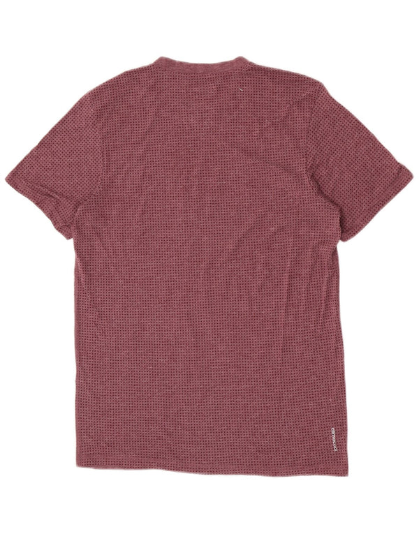 Adidas Herre Mississippi State Bulldogs Grafisk T-Shirt Top Medium Maroon