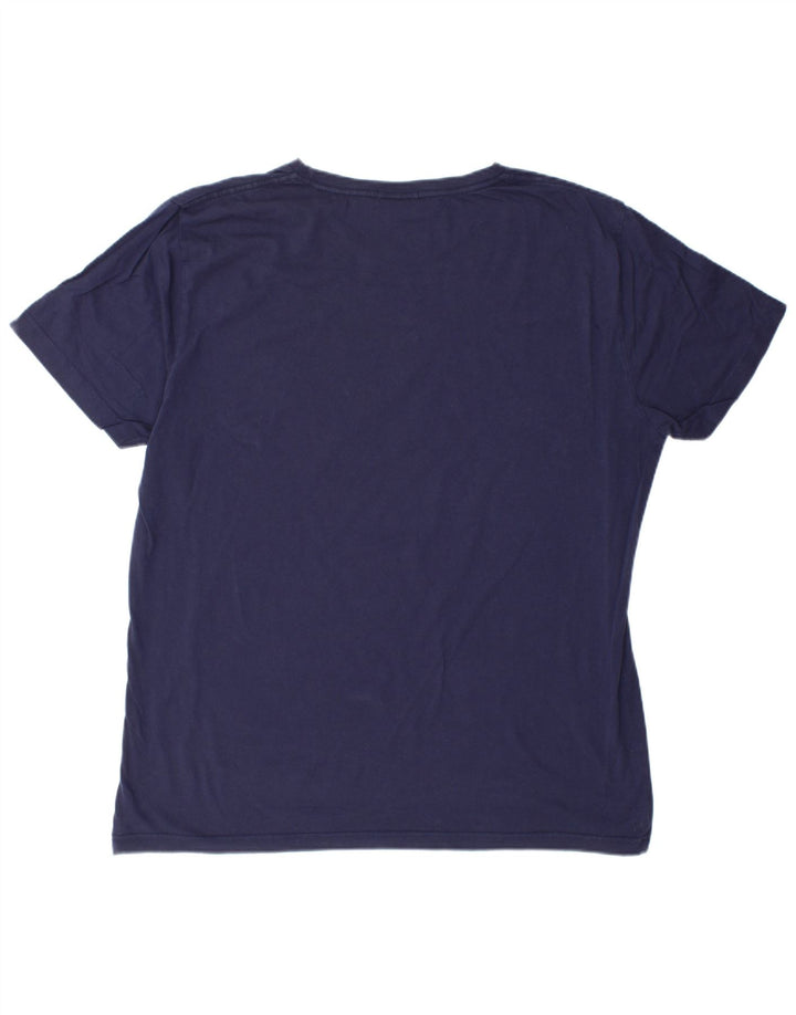 Gant Herre Regular T-Shirt Top 2XL Navy Blue