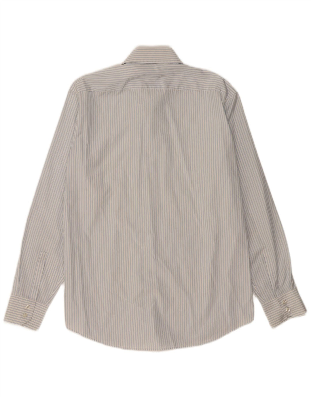 Hugo Boss Herre Regular Fit Skjorte Størrelse 41 16 Stor Blå Stribet