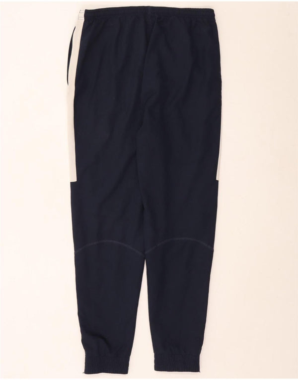 NIKE Herre Dri Fit træningsdragt Bukser Joggers Large Navy Blue Colourblock