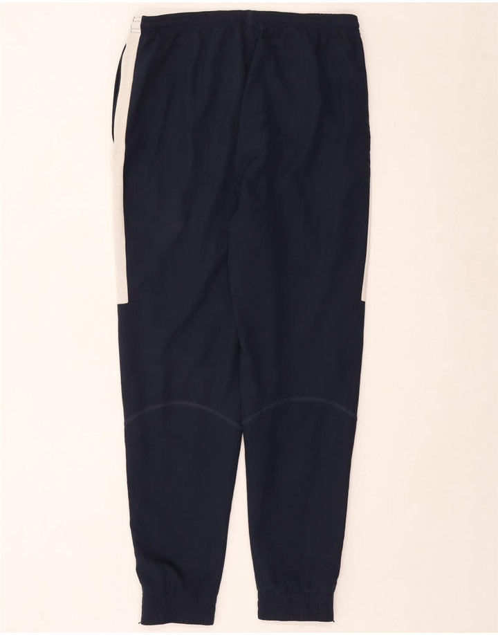 NIKE Herre Dri Fit træningsdragt Bukser Joggers Large Navy Blue Colourblock