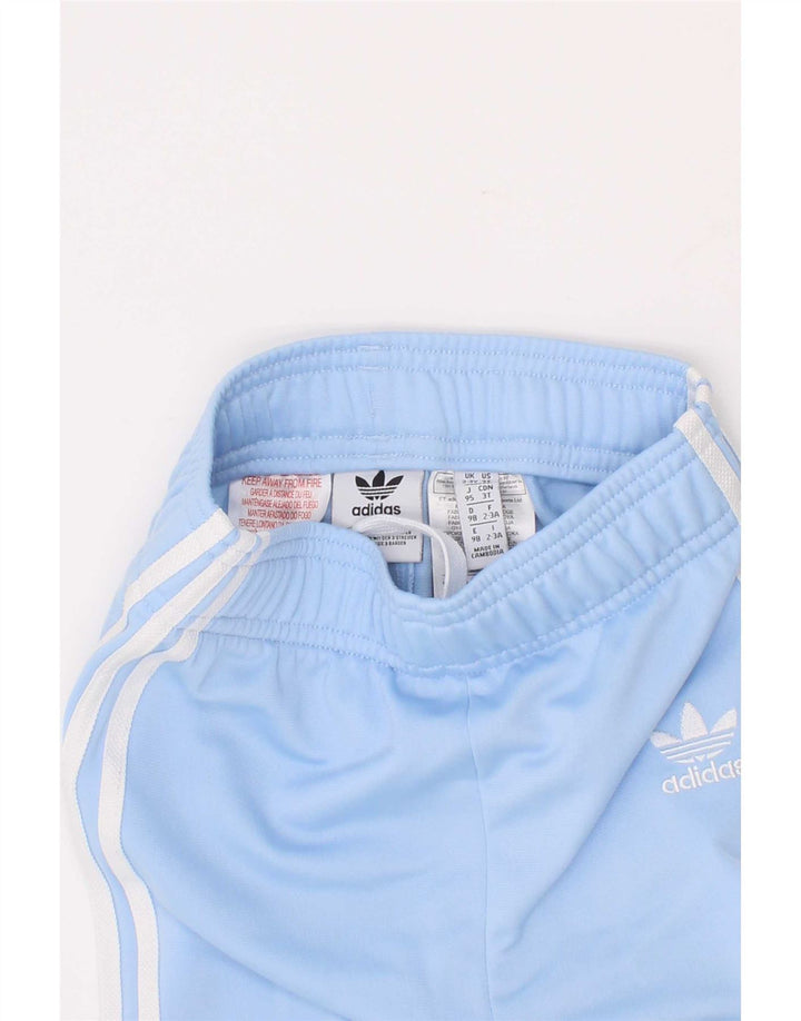 Adidas Drenge Træningsdragt Bukser Joggers 2-3 År Blå Polyester