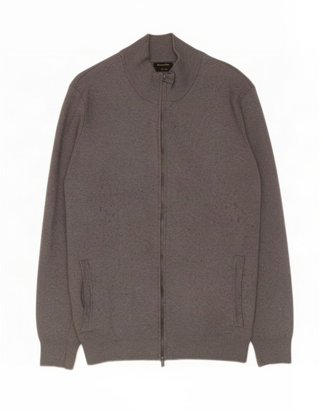 Massimo Dutti Herre Cardigan Sweater Large Grå
