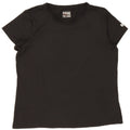 Izod Dame T-Shirt Top UK 18 XL Sort Polyester
