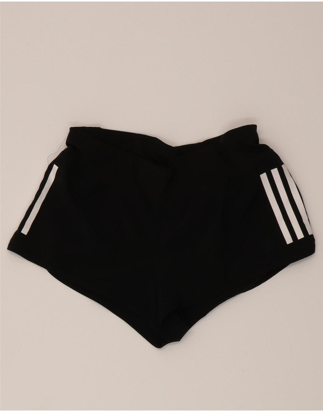 ADIDAS Womens Climalite Sport Shorts UK 12 Medium  Black Polyester