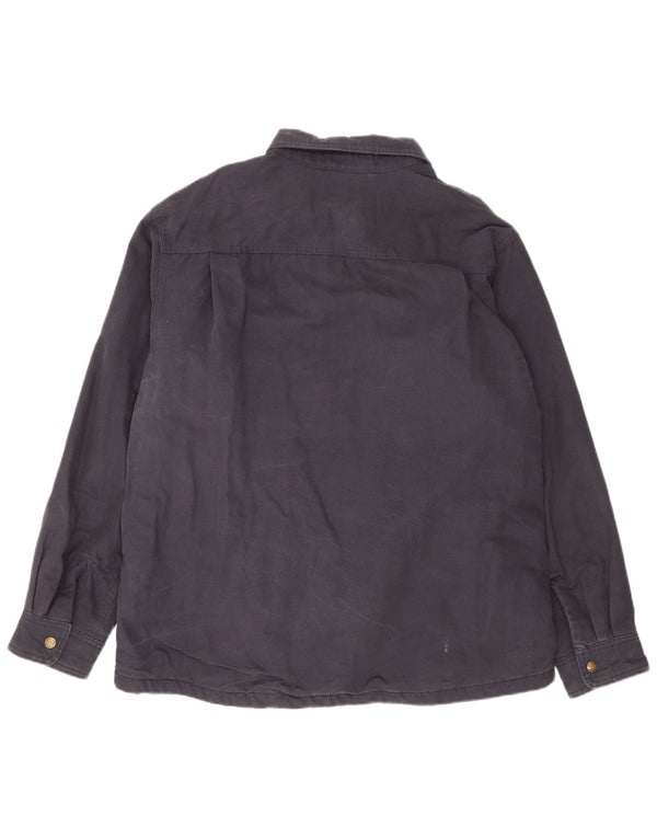 Dickies Herre Lumberjack Shirt XL Navy Blue