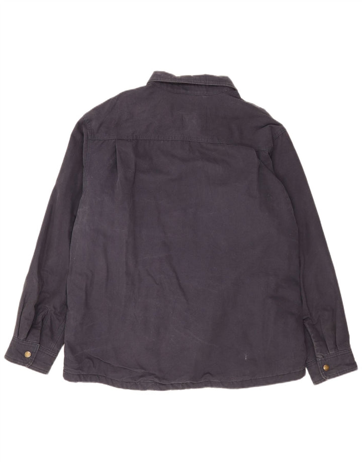 Dickies Herre Lumberjack Shirt XL Navy Blue