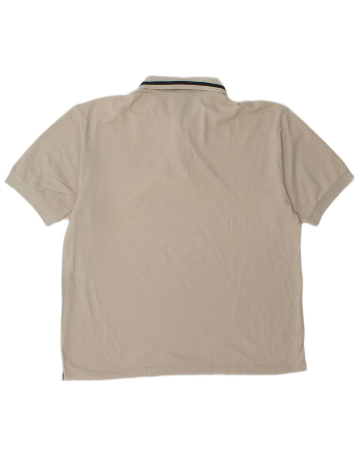DIADORA Poloshirt til mænd Stor hvid bomuld