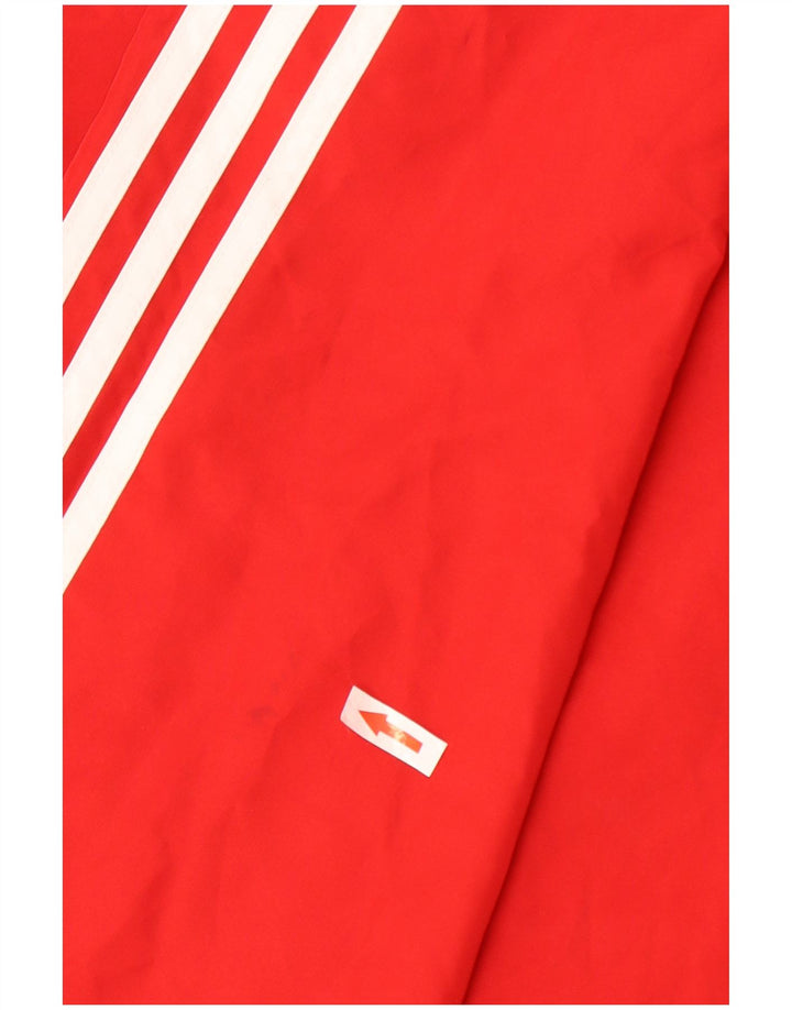 Adidas Træningsdragt til mænd Topjakke Medium Rød Colourblock Polyester