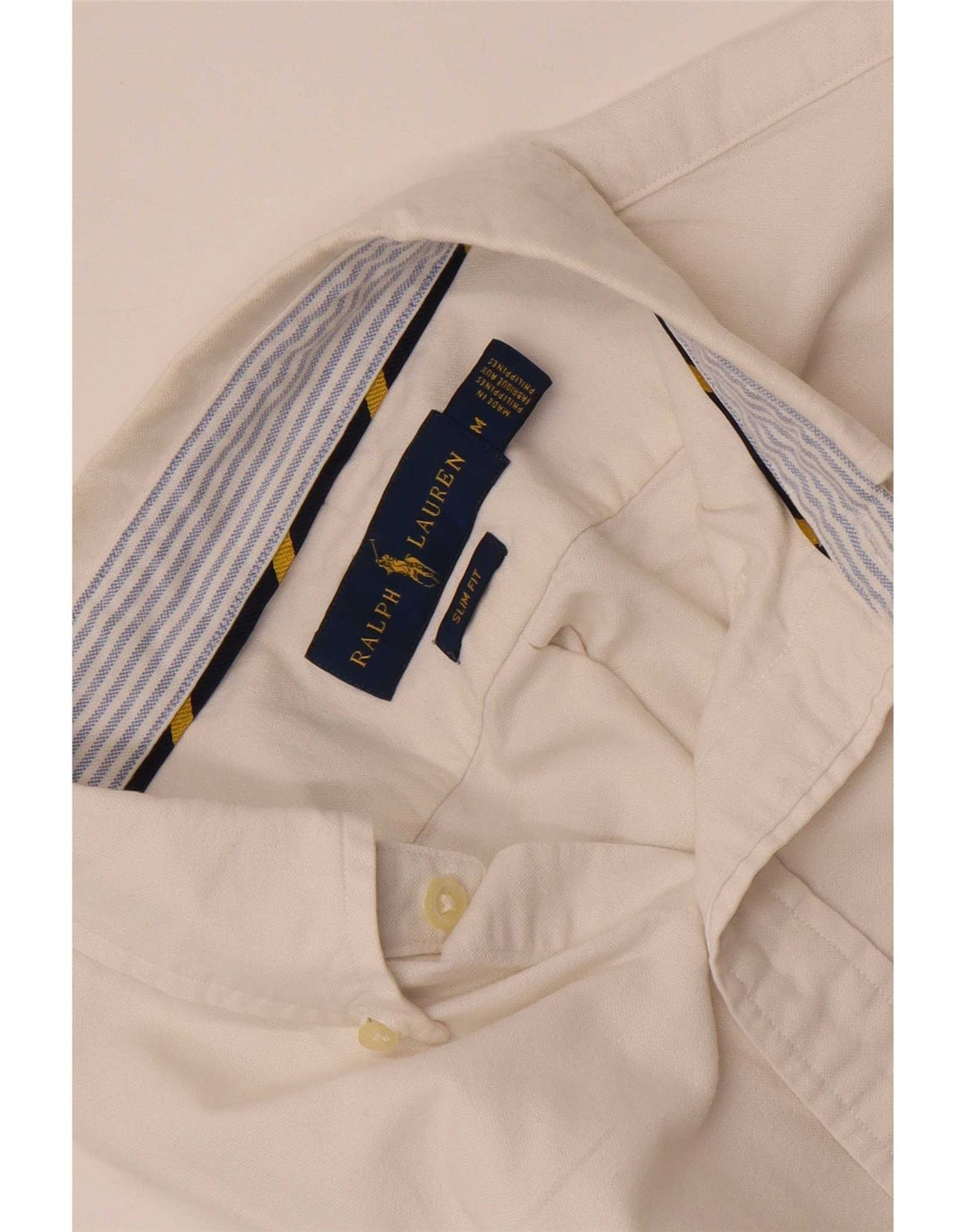 Ralph Lauren Herre Slim Fit skjorte Medium White