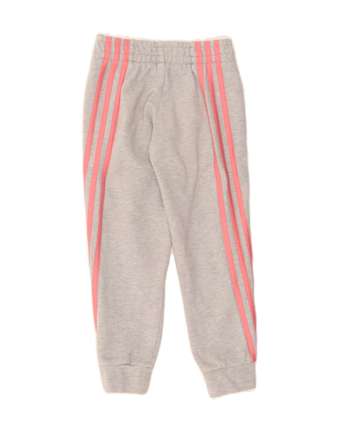 ADIDAS Girls Tracksuit Trousers Joggers 5-6 Years  Grey Polyester Vintage Adidas and Second-Hand Adidas from Messina Hembry 