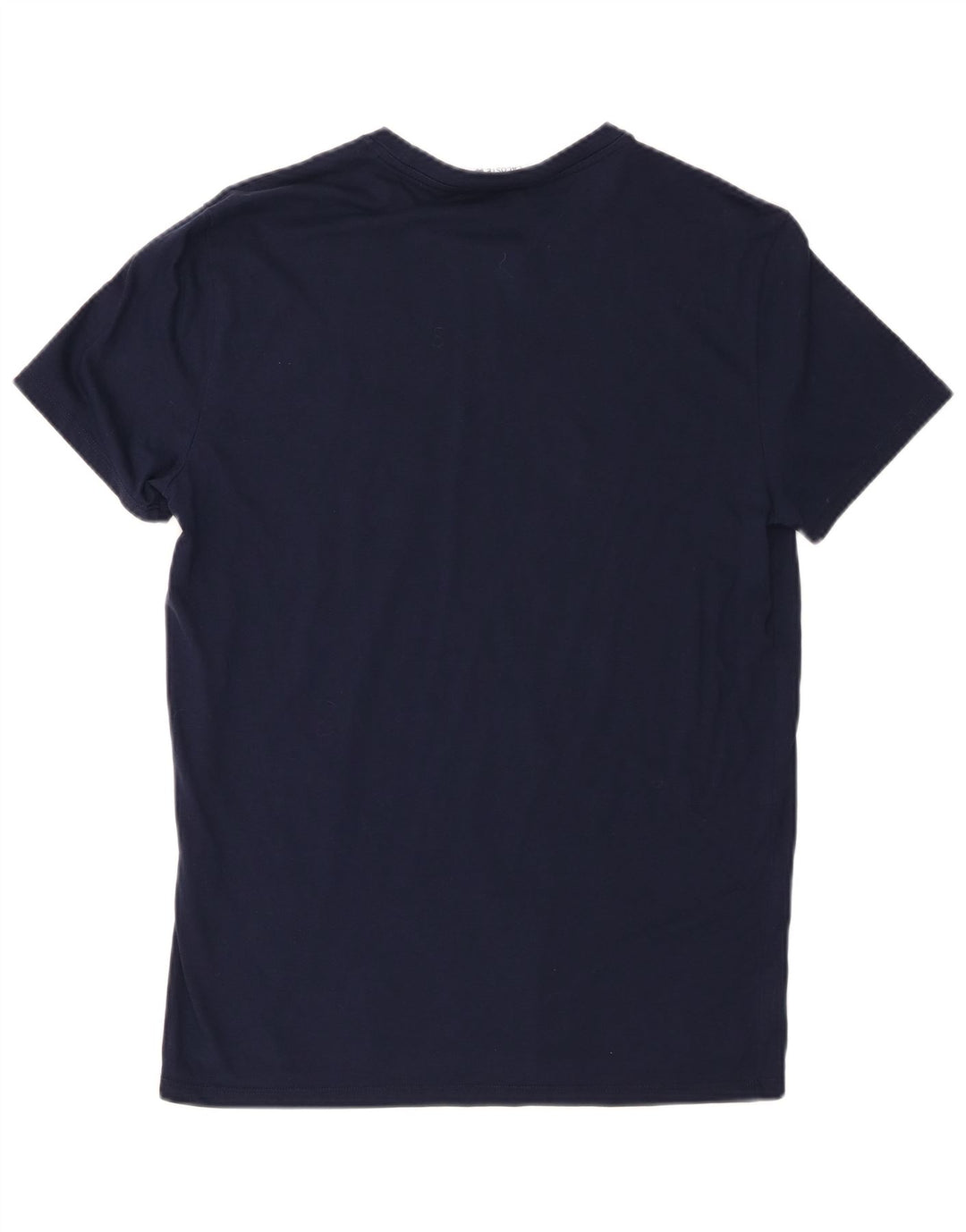 Lacoste Herre Regular Fit T-shirt Top Størrelse 4 Medium Marineblå Bomuld